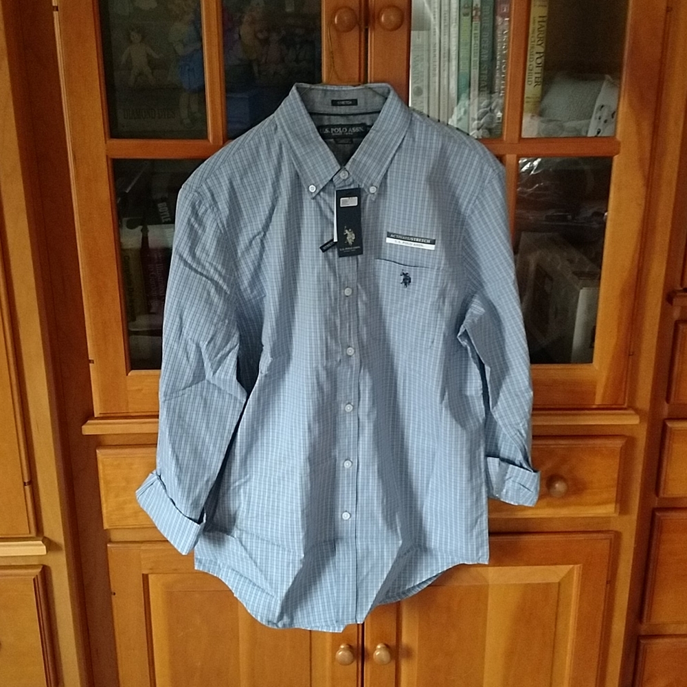 Polo button down shirt